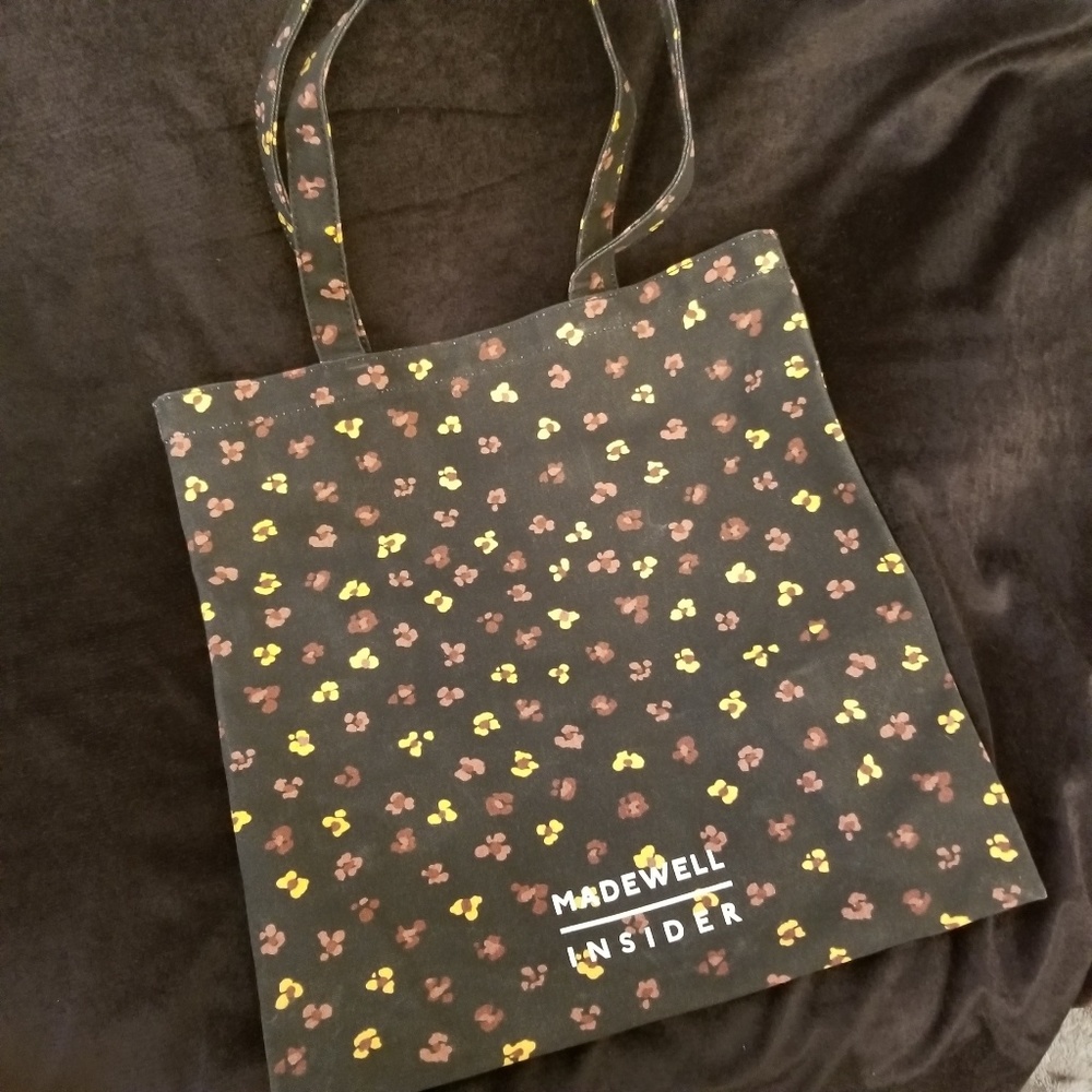 Madewell Insider flower print cloth shoulder bag